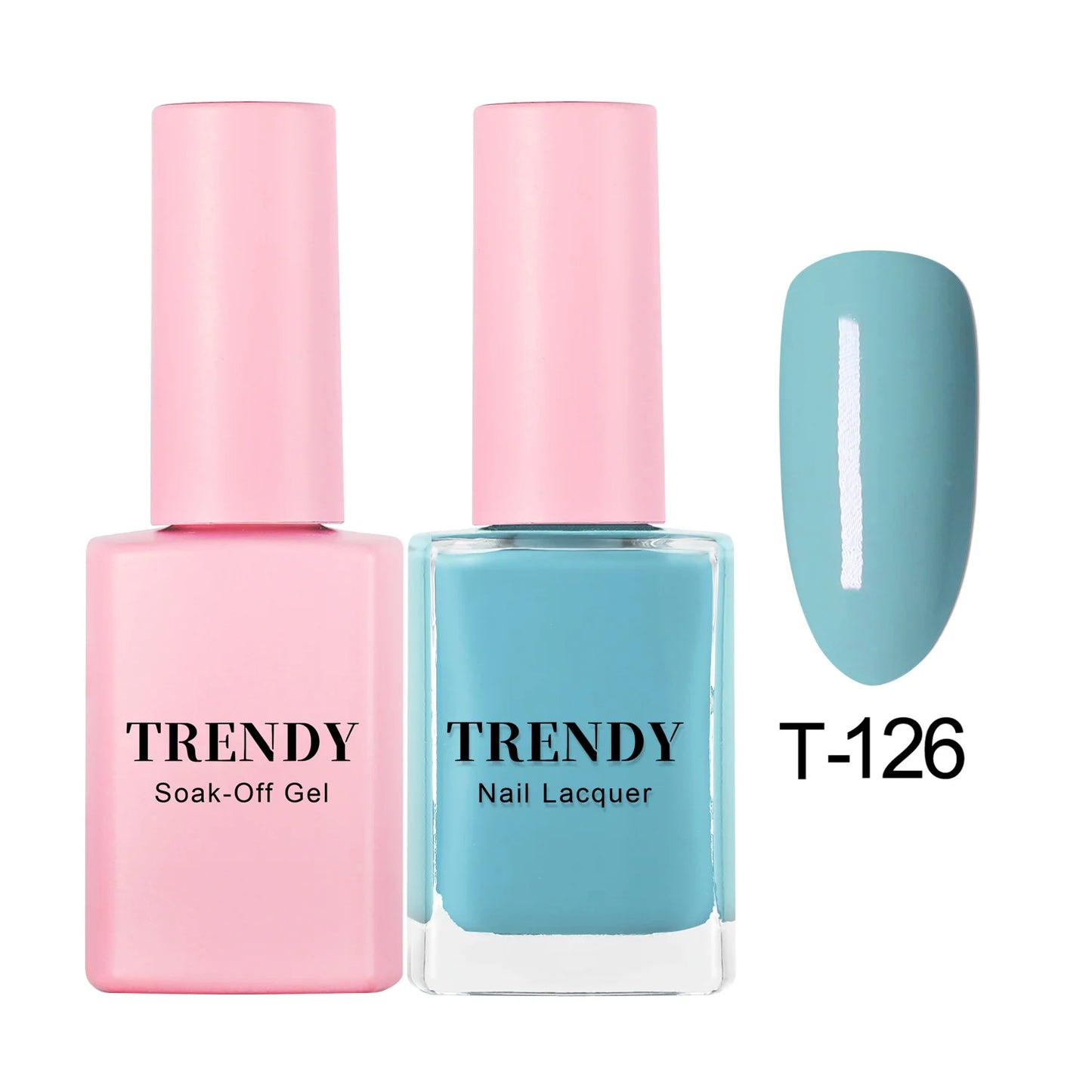 T-126 BABY SHARK | TRENDY DUO GEL & LACQUER