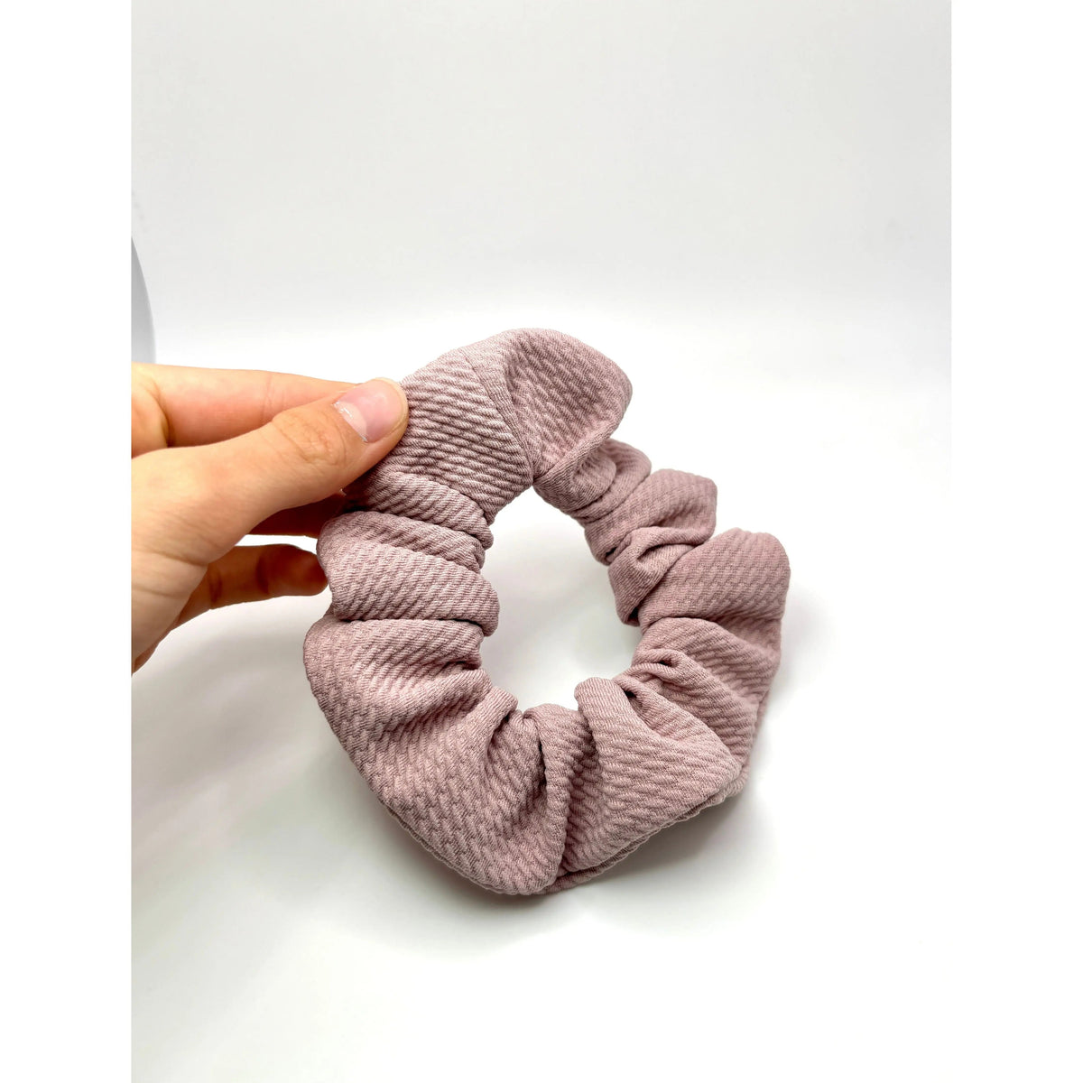 Mini Light Lavender Bullet Scrunchie