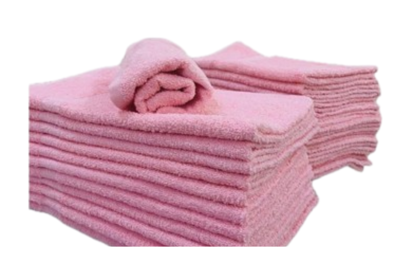 PREMIUM 100% COTTON TOWELS 16X27 - 12PCS/BAG