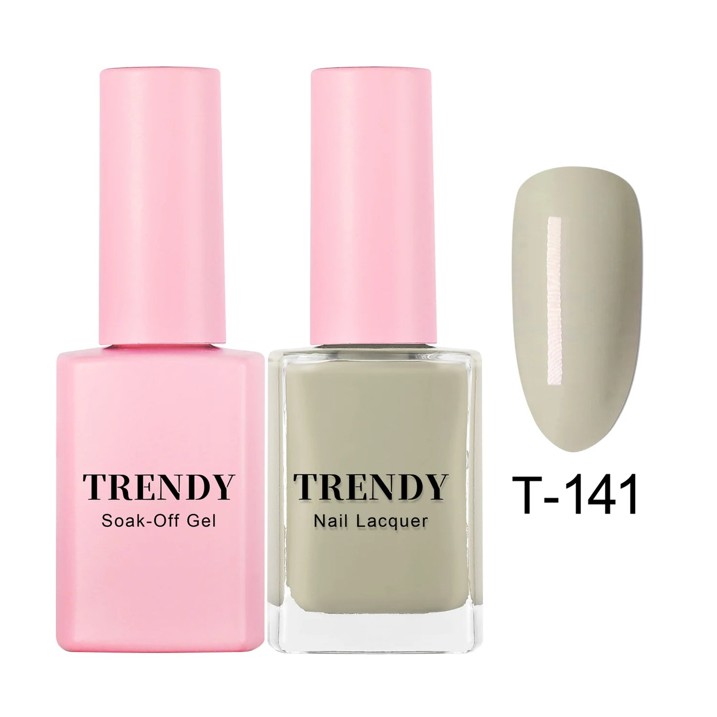 T-141 CIGARETTE | TRENDY DUO GEL & LACQUER