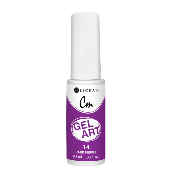 LECHAT CMG GEL ART - CMG14 DARK PURPLE GEL