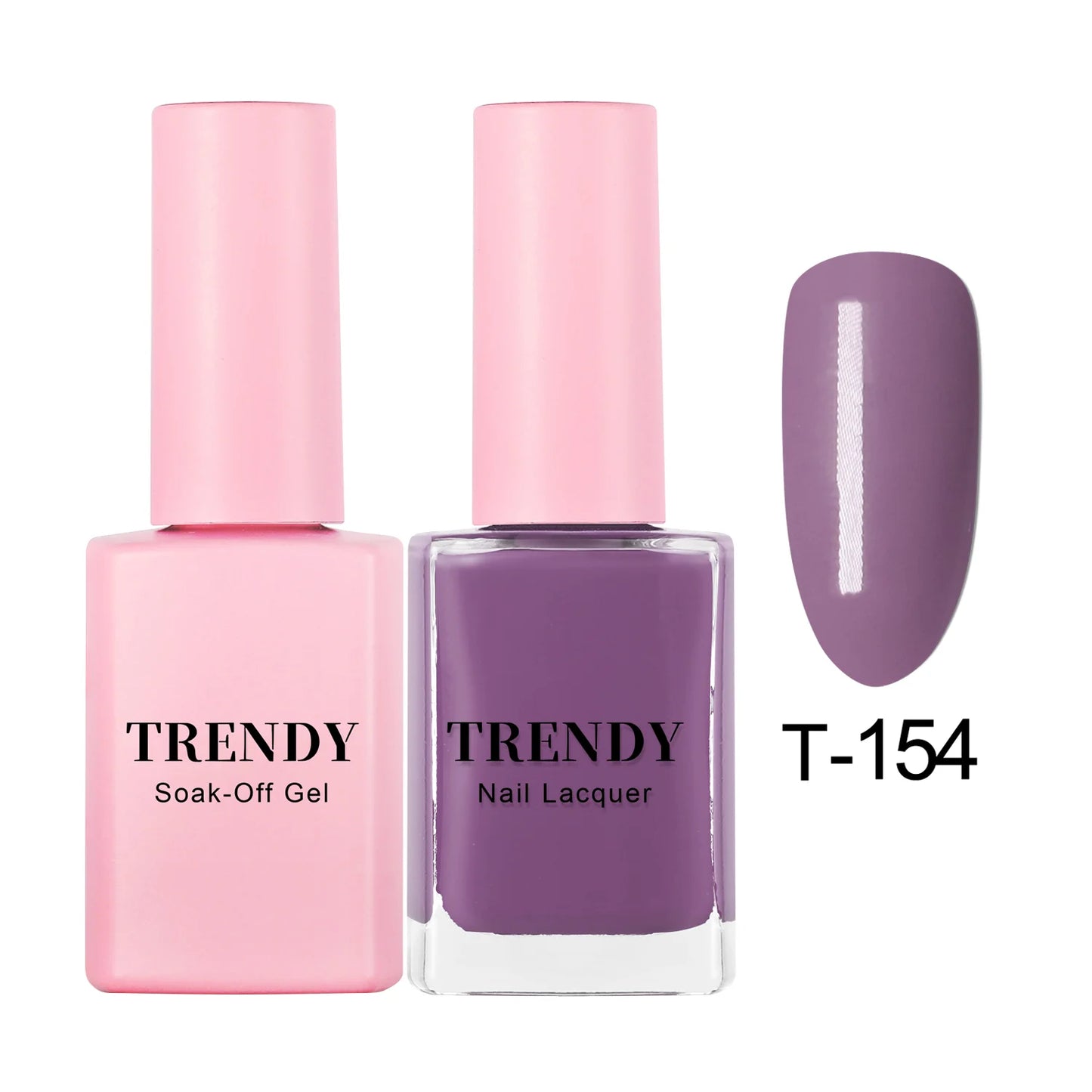 T-154 HYDRANGEA | TRENDY DUO GEL & LACQUER