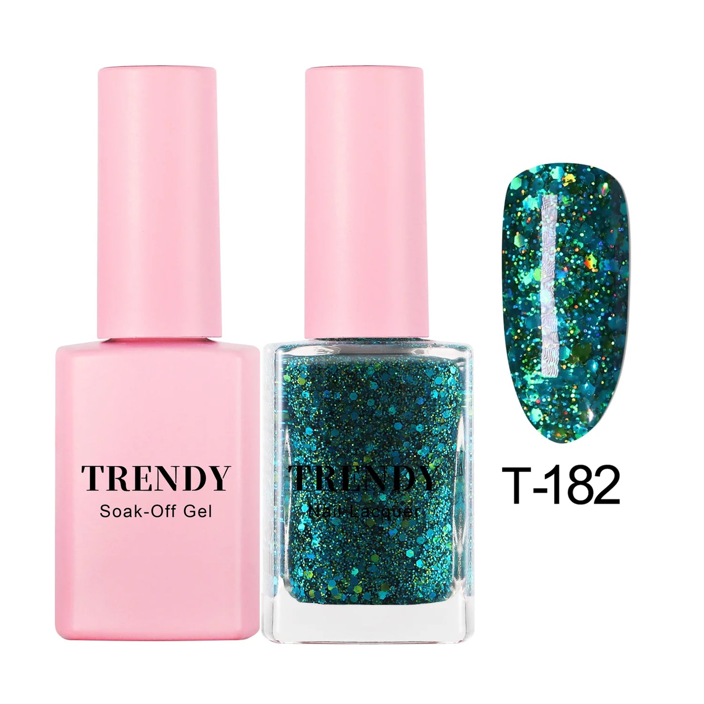 T-182 LAST NIGHT | TRENDY DUO GEL & LACQUER
