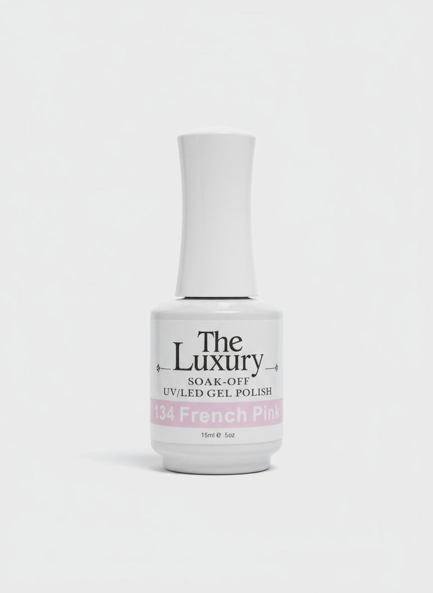 THE LUXURY FRENCH PINK GEL POLISH 0.5OZ.