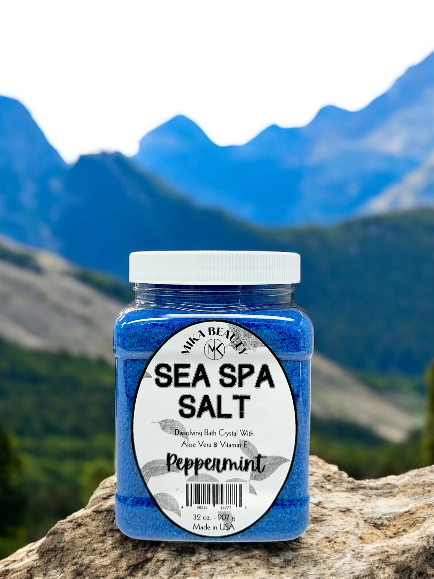 MIKA BEAUTY PEPPERMINT SEA SPA SALT