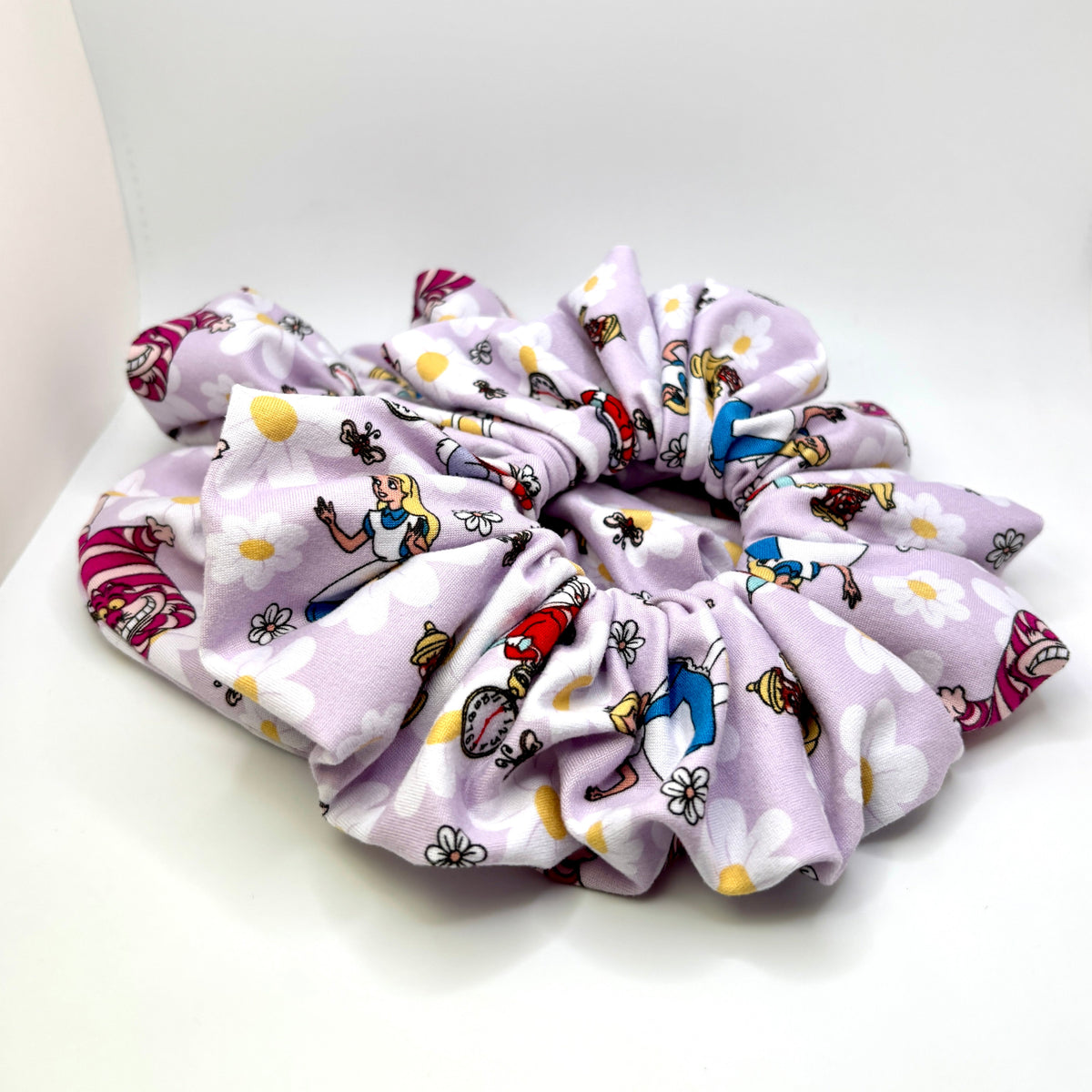 Spring Alice in the Wonderland Scrunchie