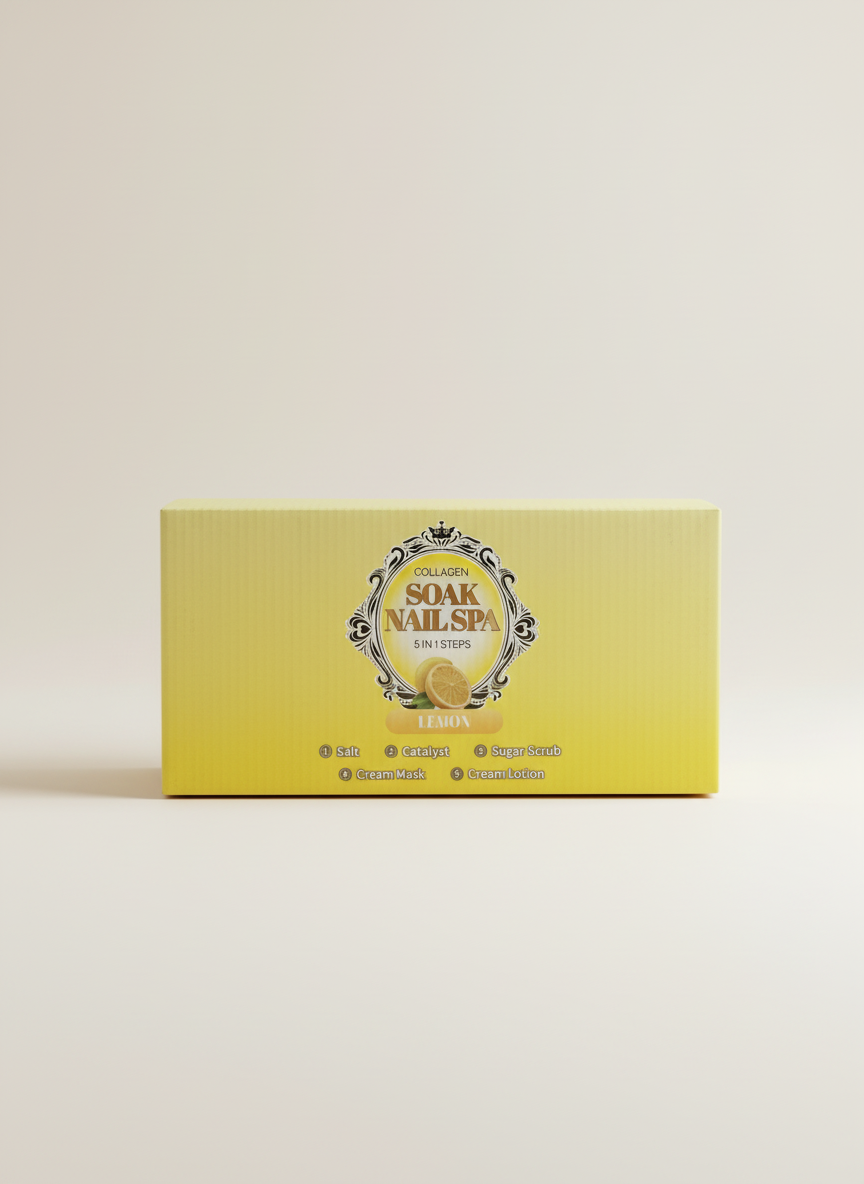 BB COLLAGEN SOAK NAIL SPA 5IN1 - LEMON