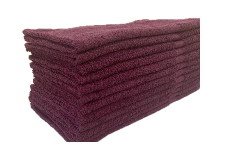 PREMIUM 100% COTTON TOWELS 16X27 - 12PCS/BAG