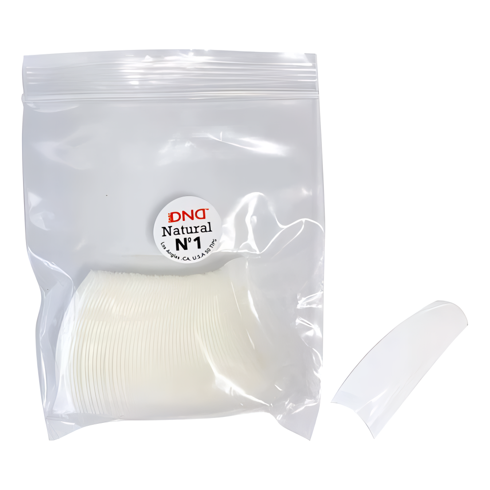 CAJA DE PUNTAS DE UÑAS NATURALES DND