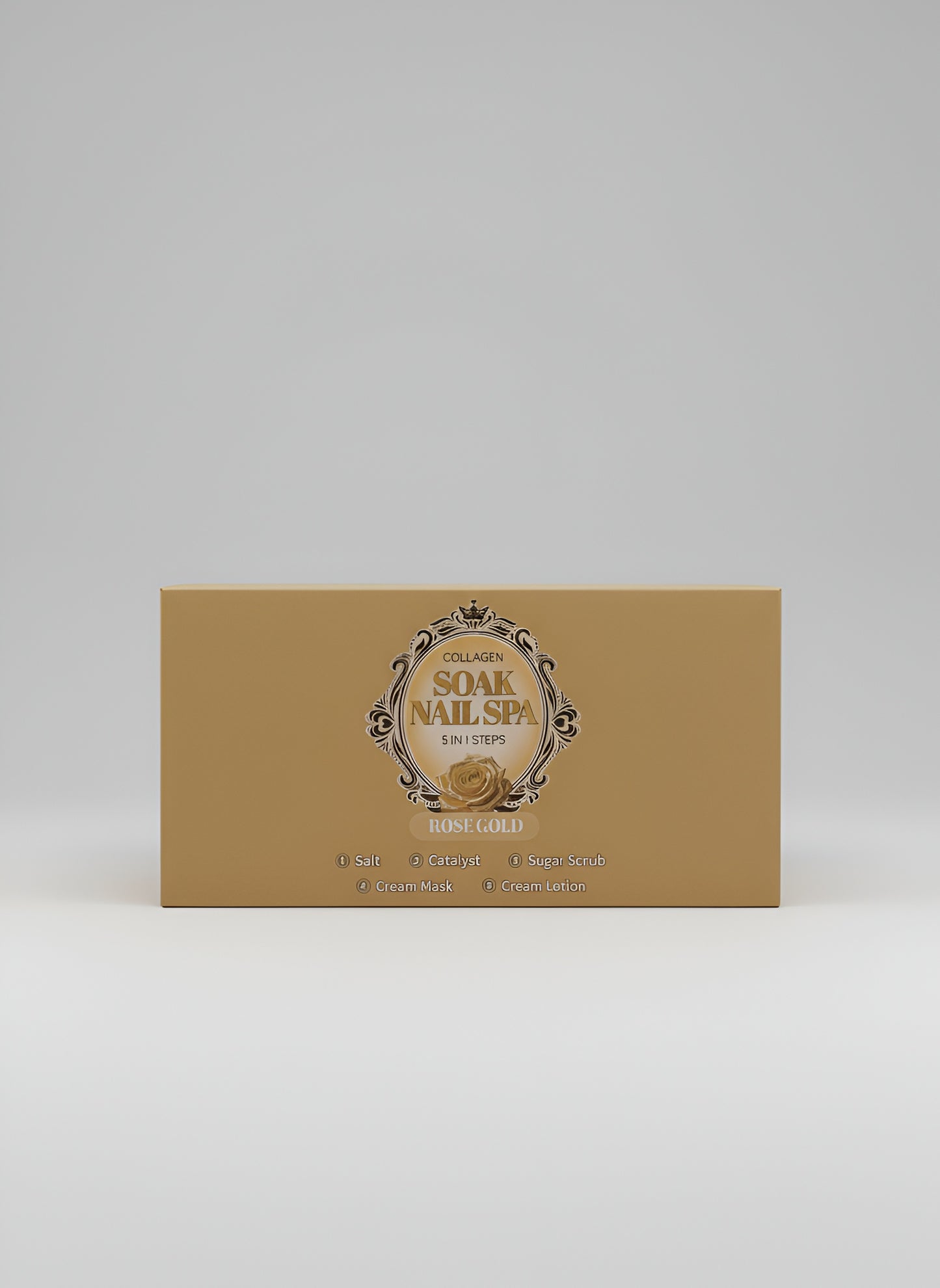 BB COLLAGEN SOAK NAIL SPA 5IN1 - ROSE GOLD