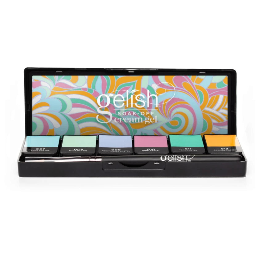 GELISH CREAM GEL 6PCS PALETTE - PRETTY PASTELS