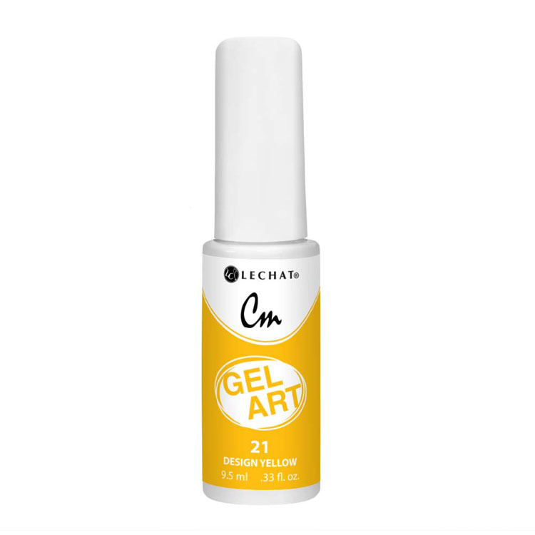LECHAT CMG GEL ART - CMG21 DESIGN YELLOW GEL