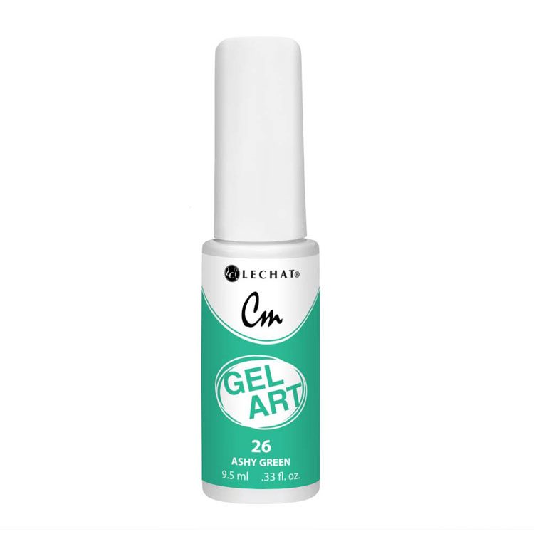 LECHAT CMG GEL ART - CMG26 ASHY GREEN GEL
