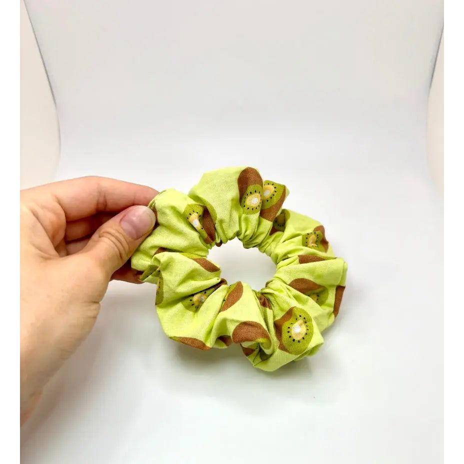 Mini Kiwi Summer Scrunchie