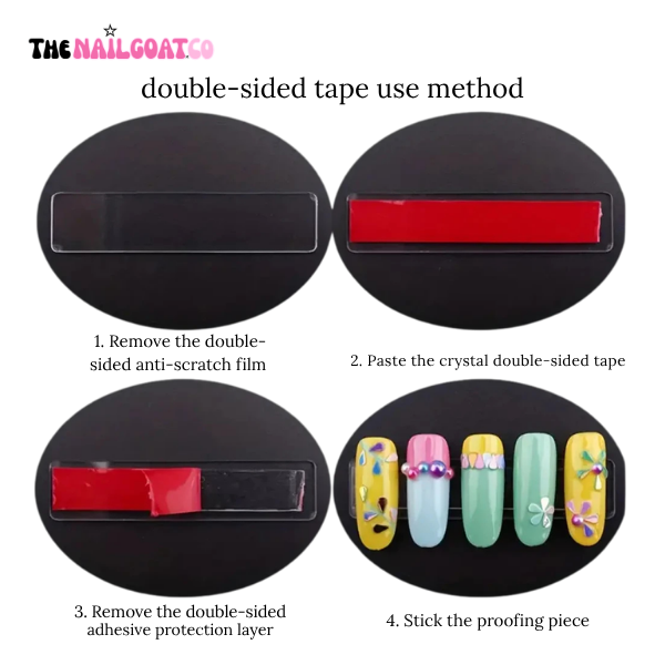 TheNailGoatCo 50 pcs NAIL ART DISPLAY