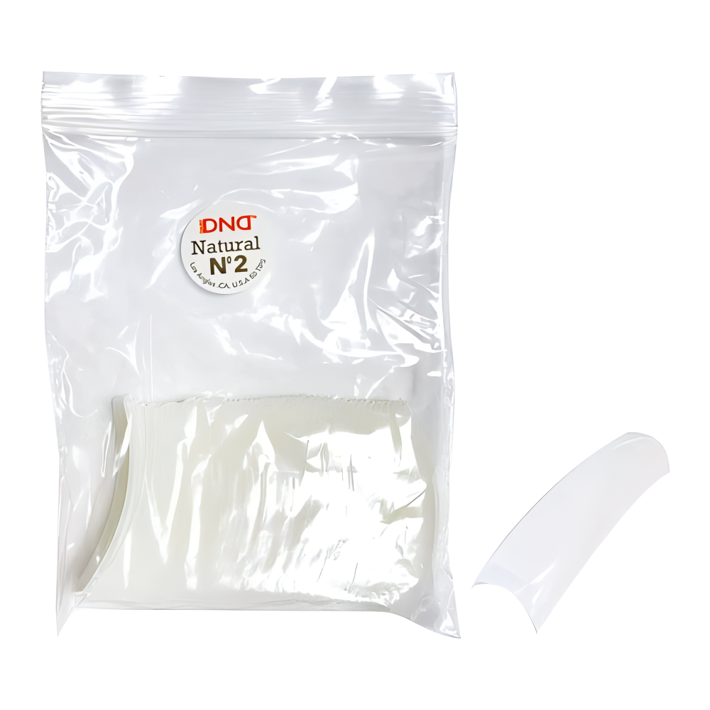 CAJA DE PUNTAS DE UÑAS NATURALES DND