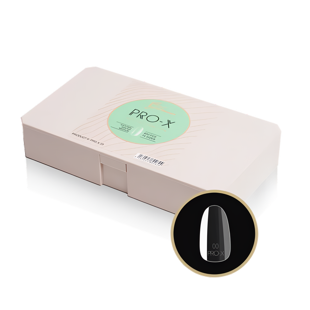 PRO-X SOFT GEL NAIL TIPS 23 - MEDIUM NATURAL ROUND