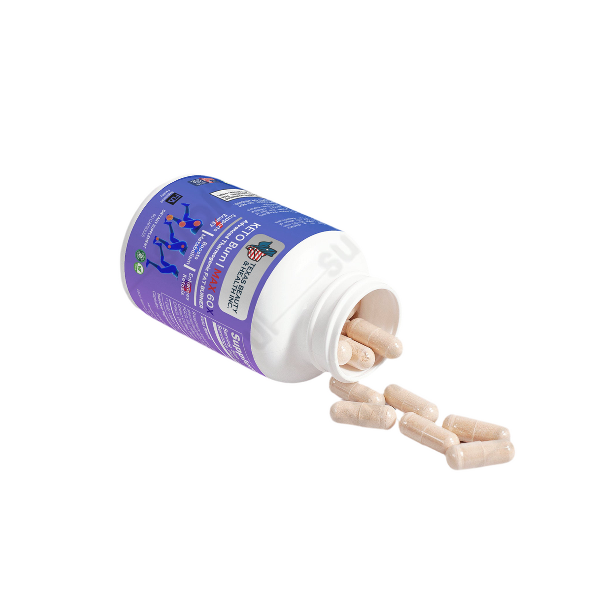 Metabolism & Energy Support Capsules with Green Tea & Caffeine | Daily Wellness Formula | Made in USA
