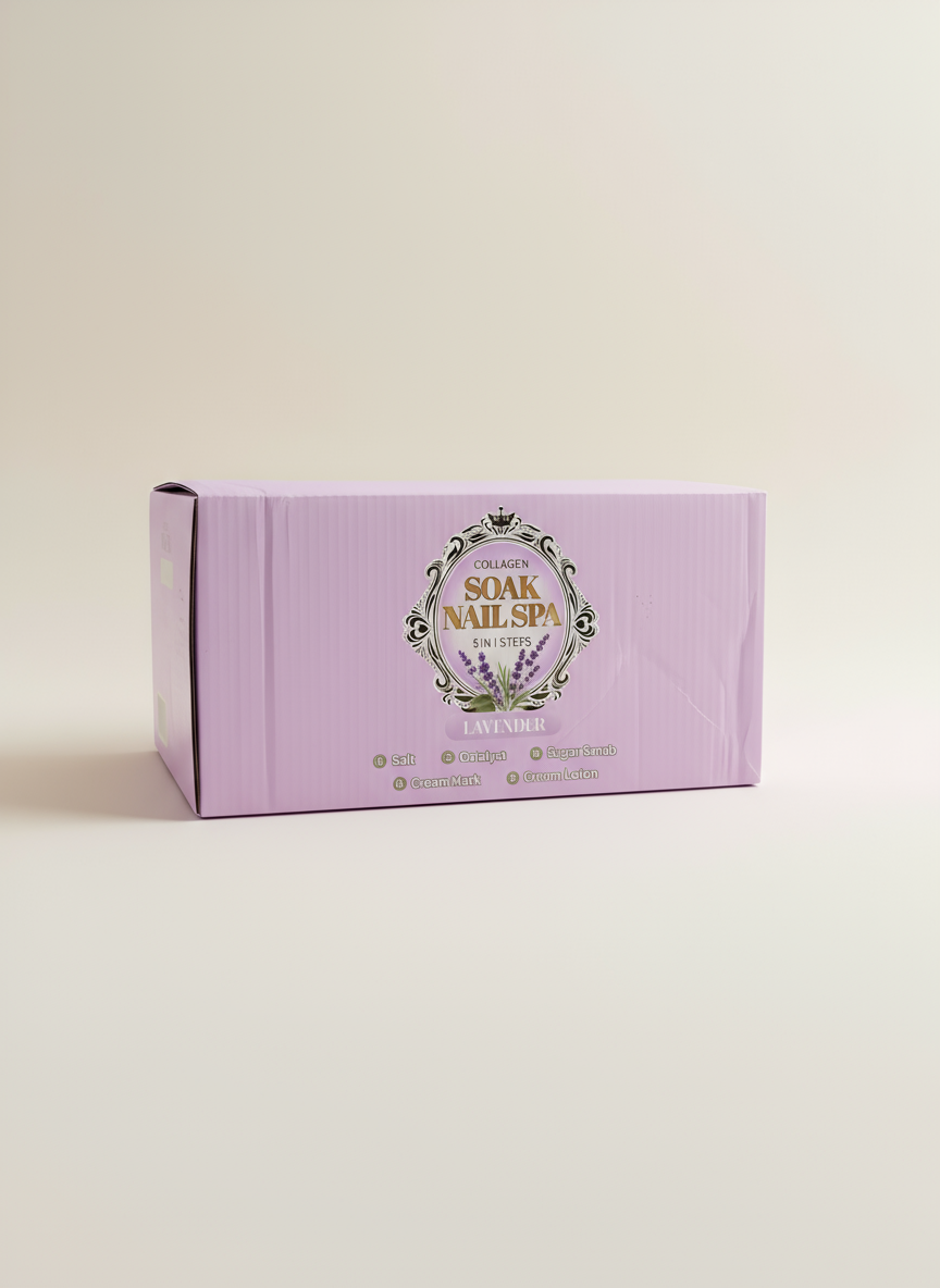 BB COLLAGEN SOAK NAIL SPA 5IN1 - LAVENDER