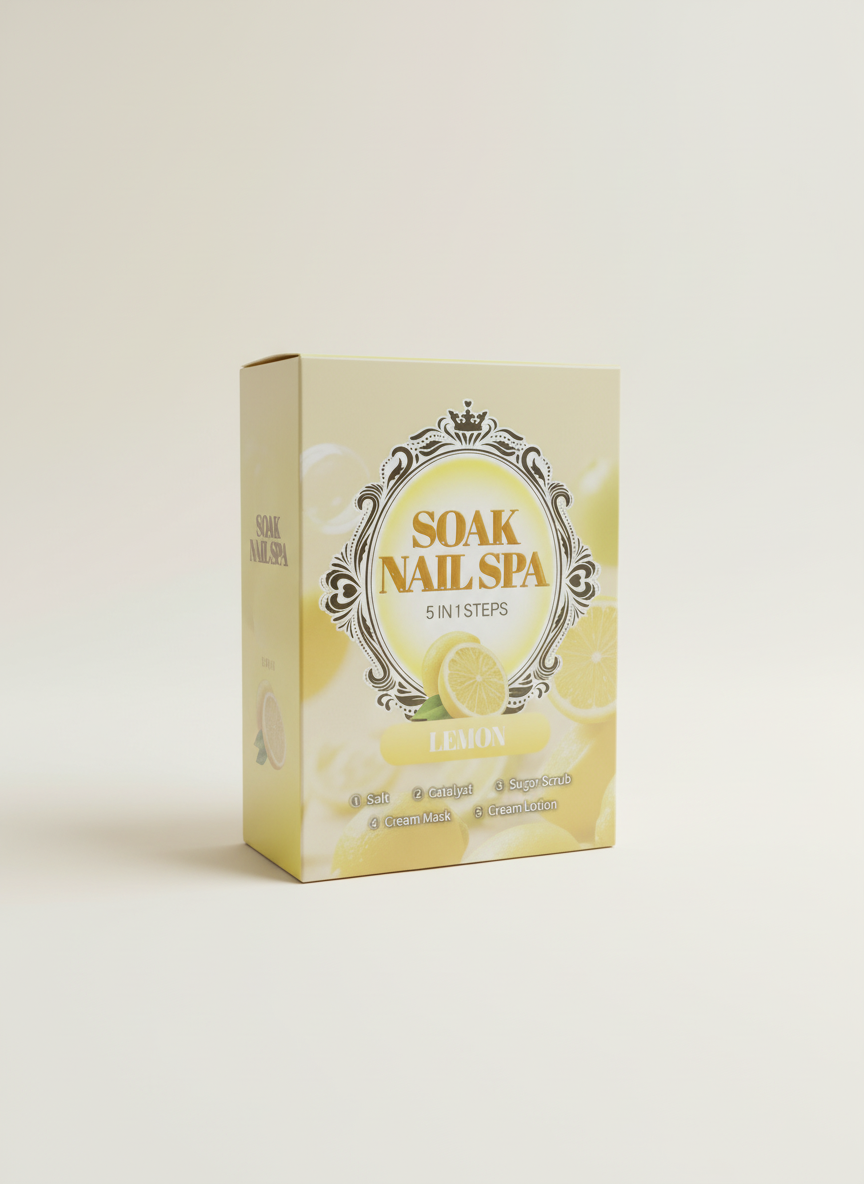 BB COLLAGEN SOAK NAIL SPA 5IN1 - LEMON