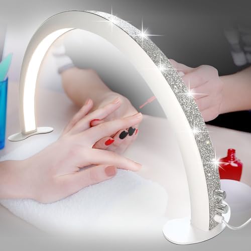 HALF MOON LIGHT FOR NAIL DESK