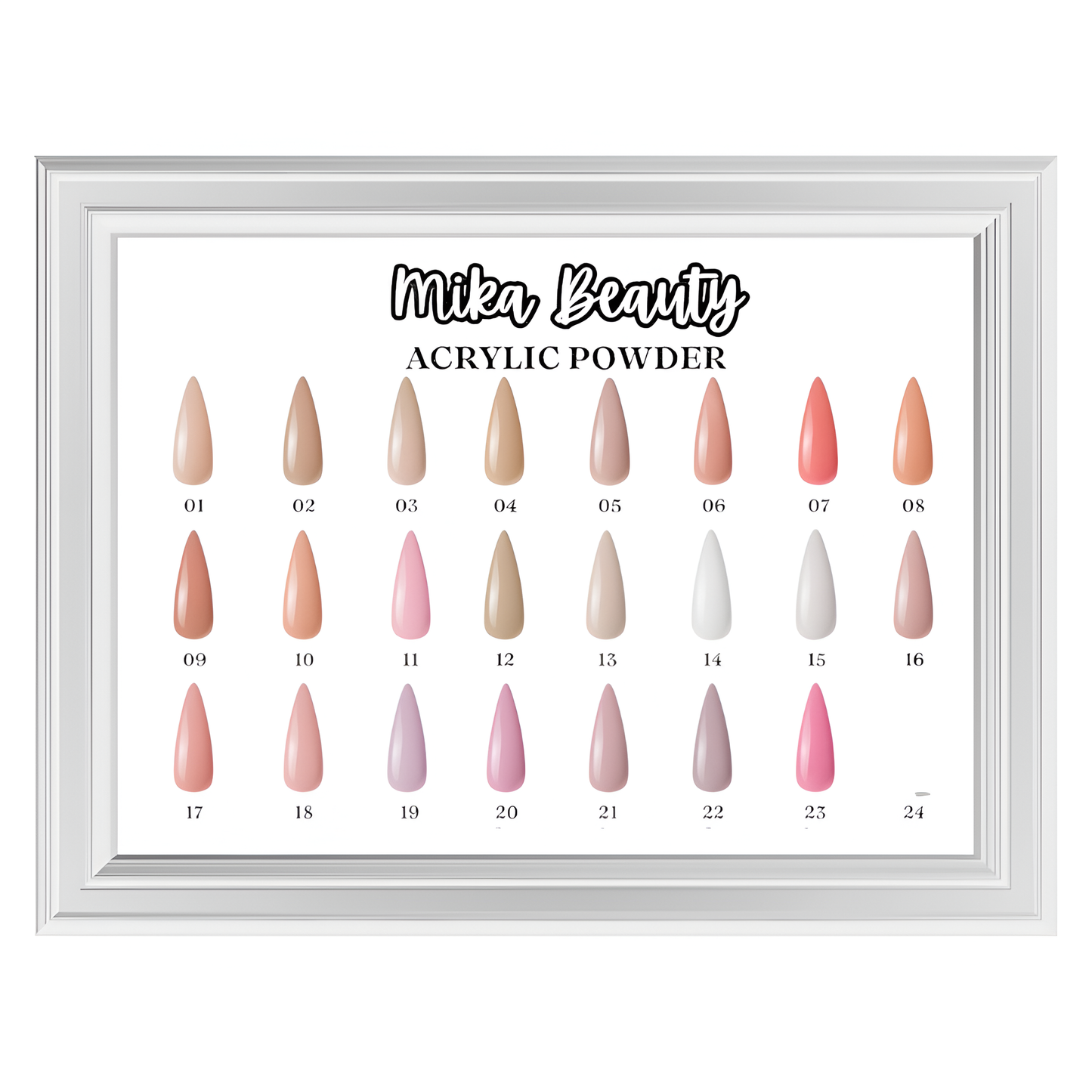 MK COVER ACRYLIC POWDER - MK016 DAISY PINK