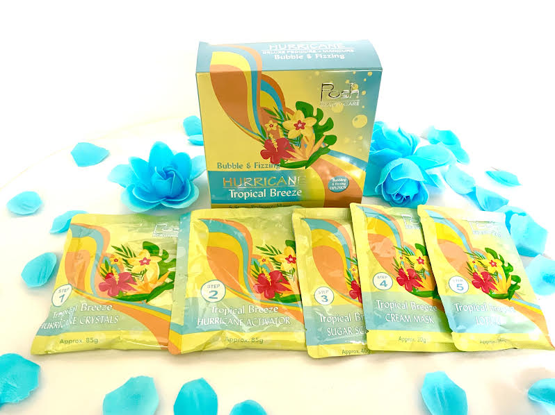 POSH HURRICANE 5-IN-1 BUBBLE & FIZZING - TROPICAL BREEZE