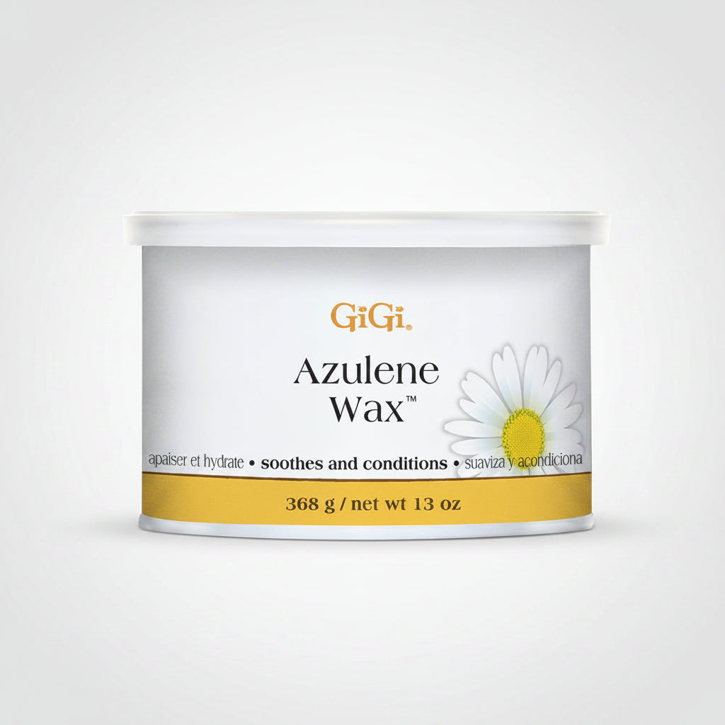 CERA DEPILADORA GIGI AZULENE 14 OZ.