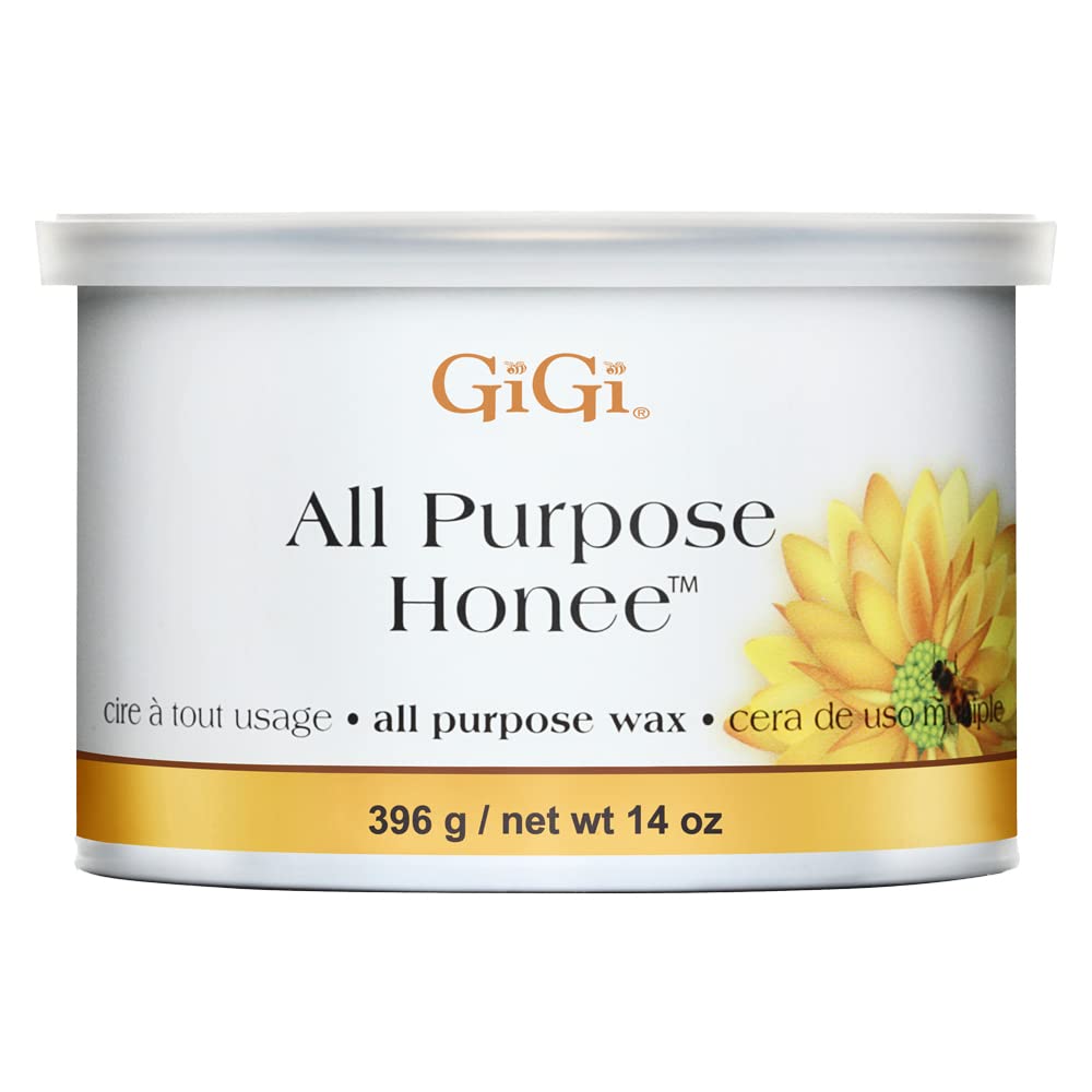 GIGI ALL PURPOSE HONEE HAIR REMOVAL WAX 14 OZ.