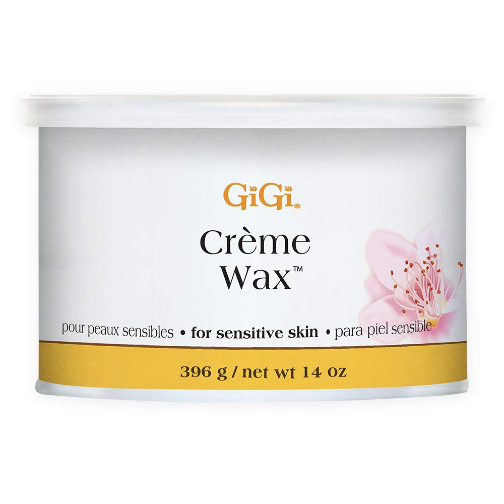 GIGI CREME HAIR REMOVAL WAX SENSITIVE SKIN 14 OZ.