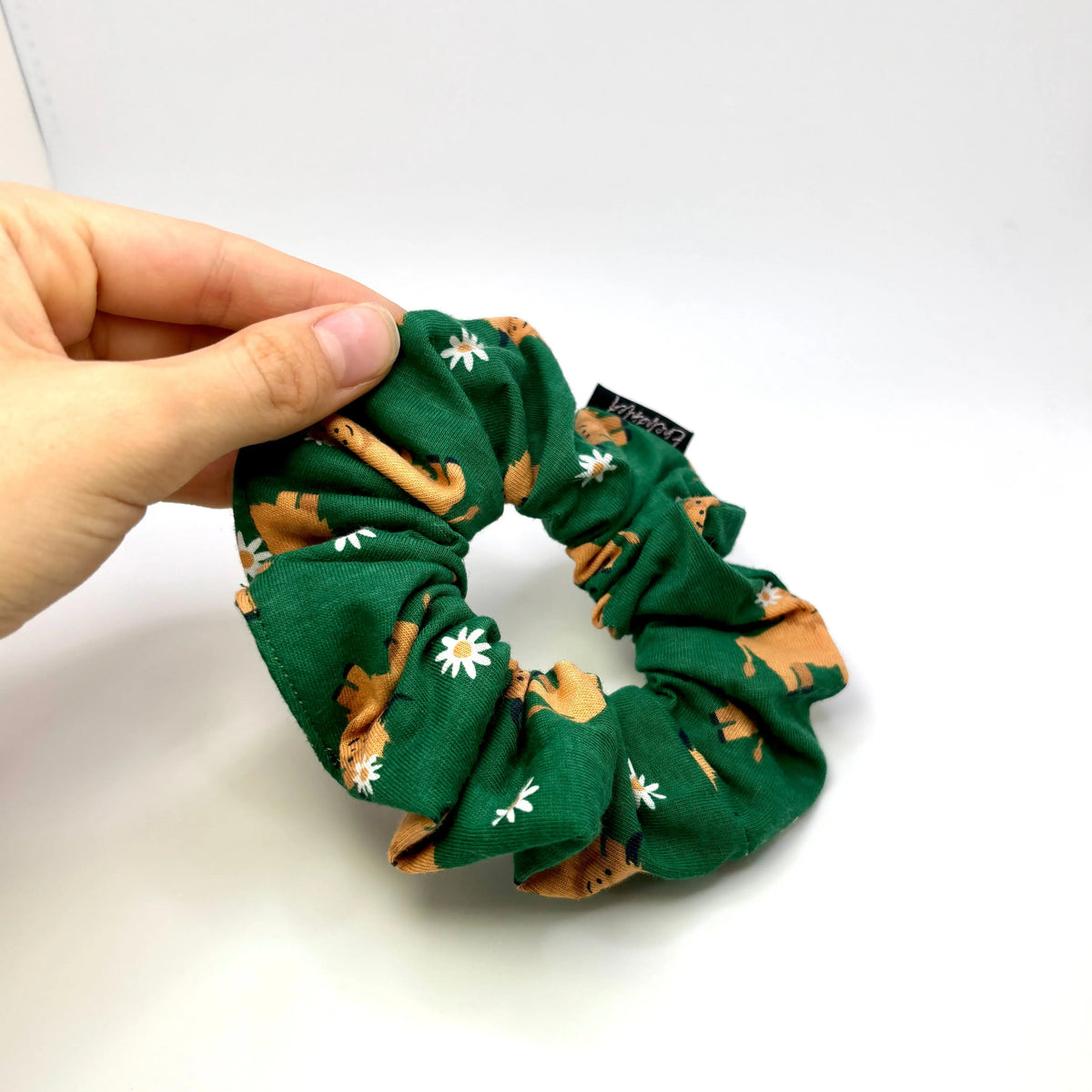 Mini Highland Cows Scrunchie