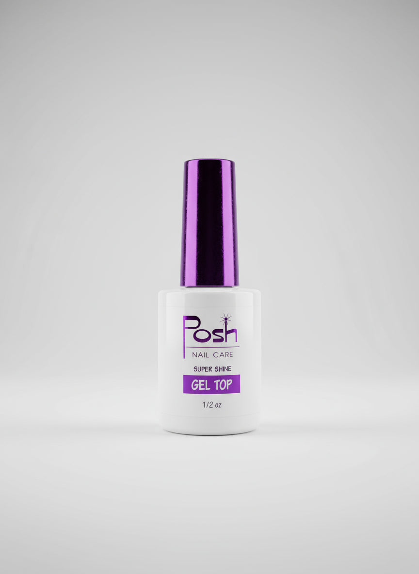 POSH SUPER SHINE GEL TOP COAT 0.5OZ.