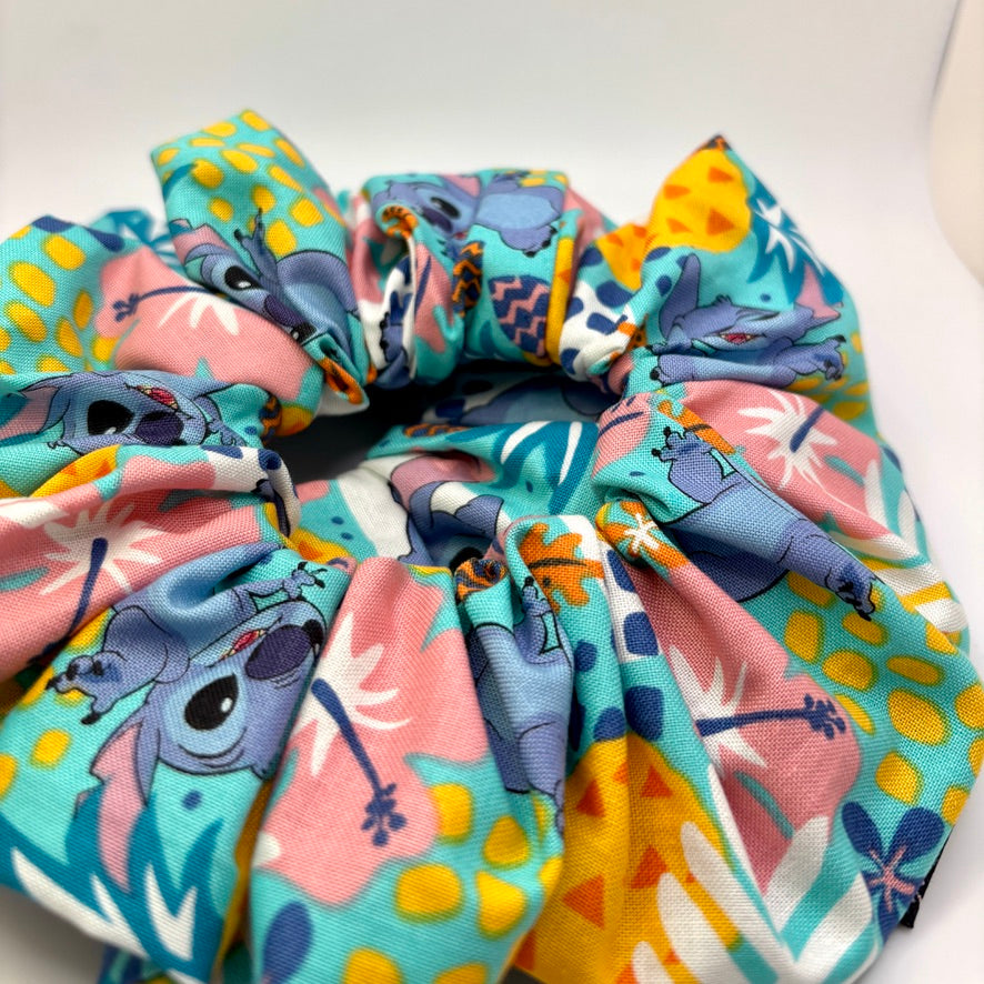 Tropical Stitch Summer Scrunchie