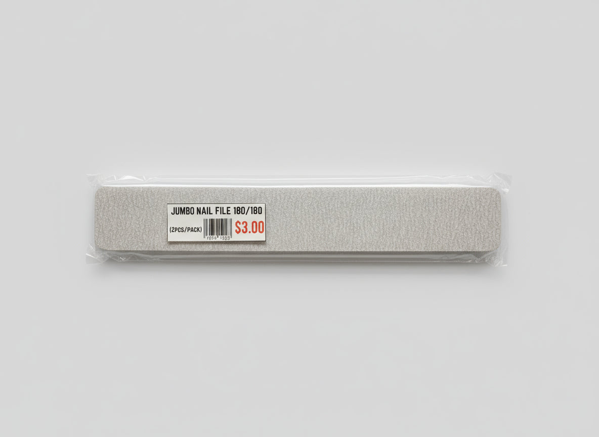 MK JUMBO NAIL FILE 180/180 (2PCS/PACK)