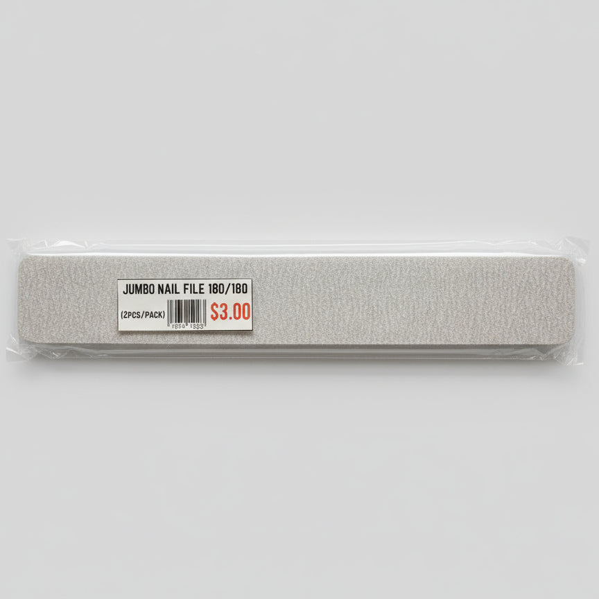 MK JUMBO NAIL FILE 180/180 (2PCS/PACK)
