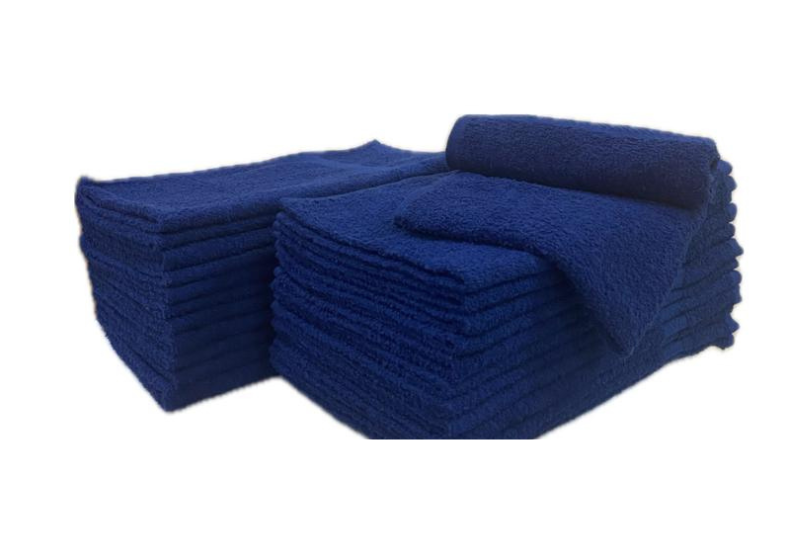 PREMIUM 100% COTTON TOWELS 16X27 - 12PCS/BAG