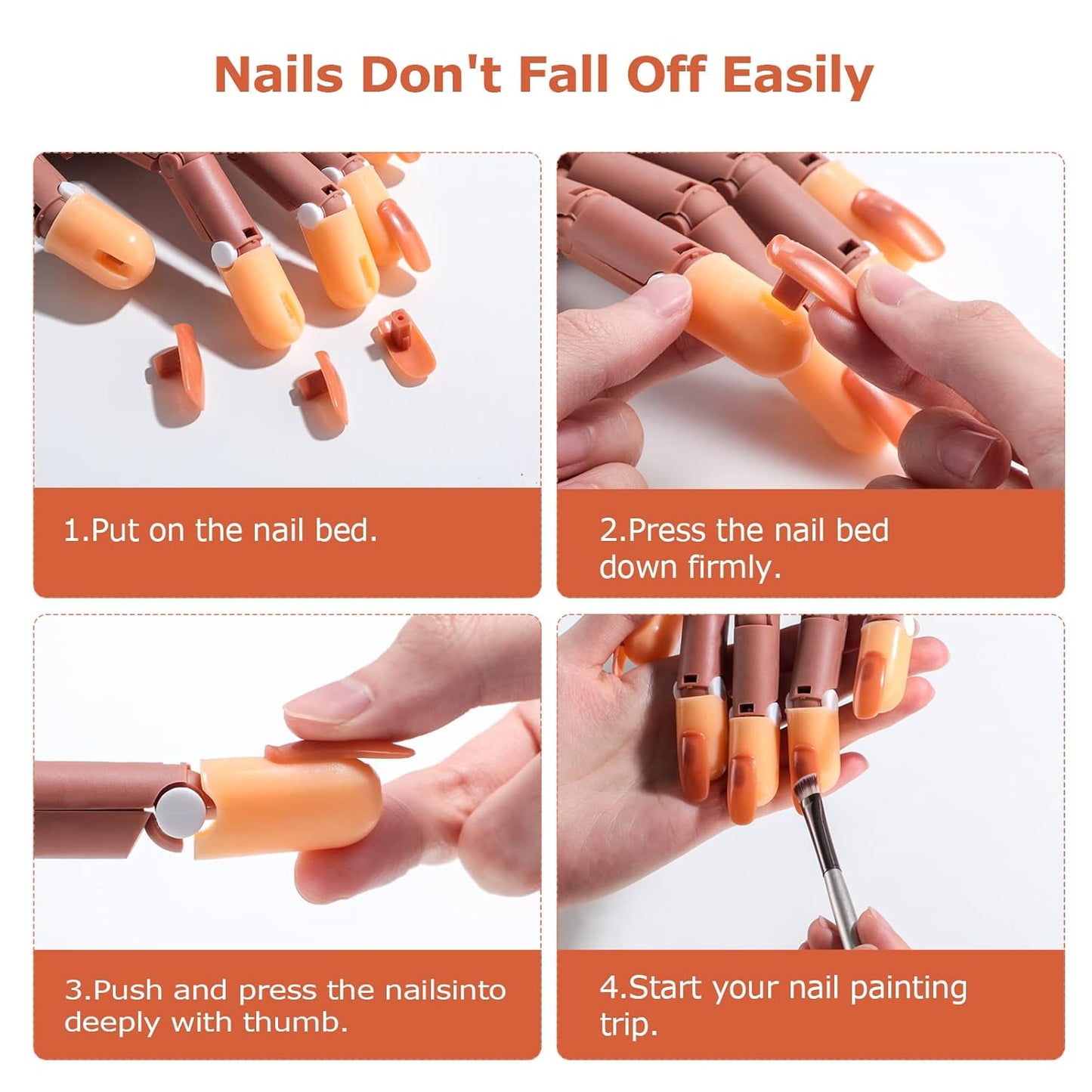 NAIL PRACTICE HAND FLEXIBLE