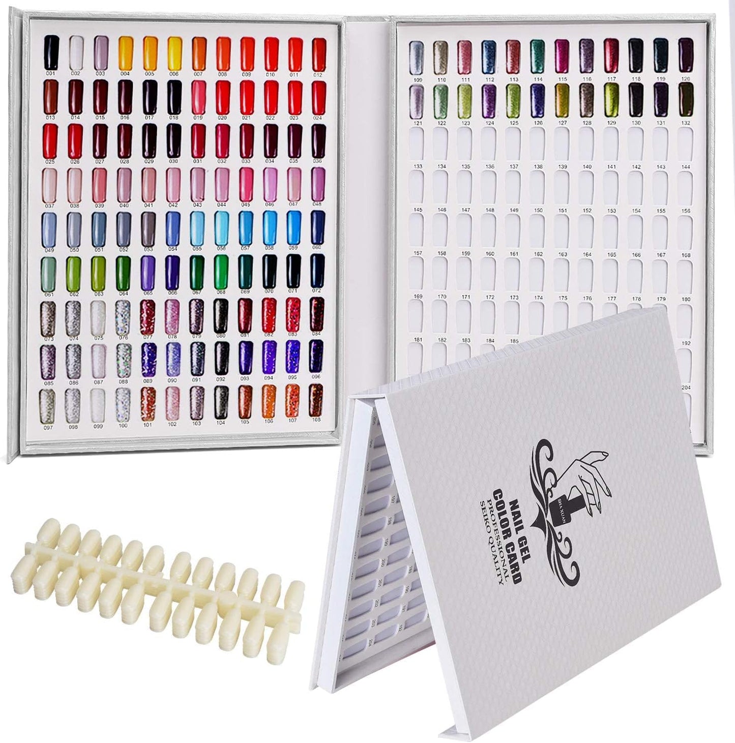 216 NAIL TIPS COLOR CHART DISPLAY BOOK