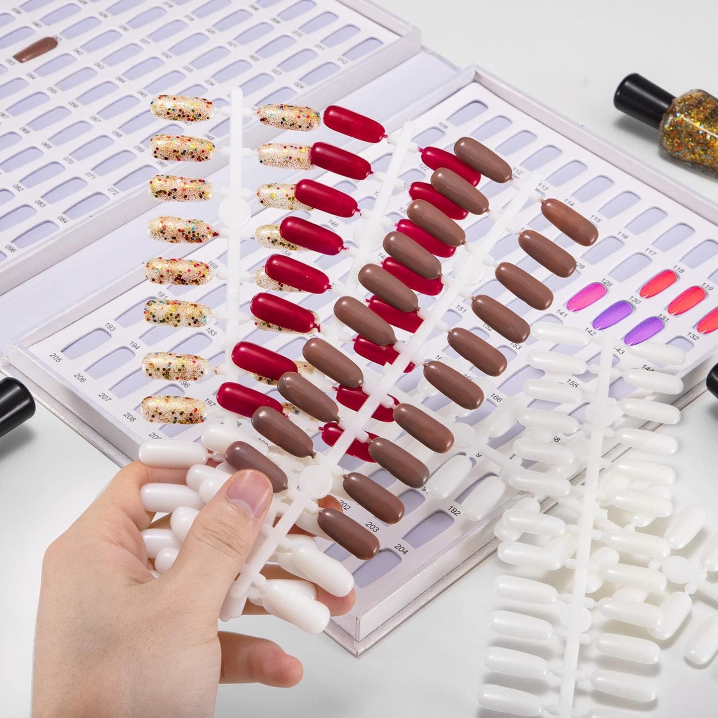 216 NAIL TIPS COLOR CHART DISPLAY BOOK