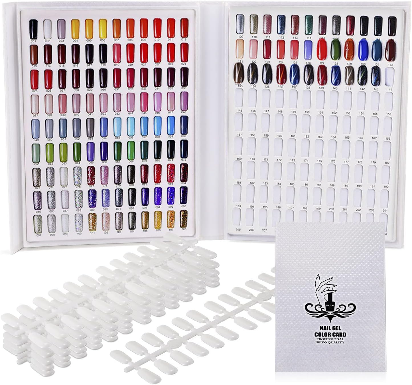 216 NAIL TIPS COLOR CHART DISPLAY BOOK