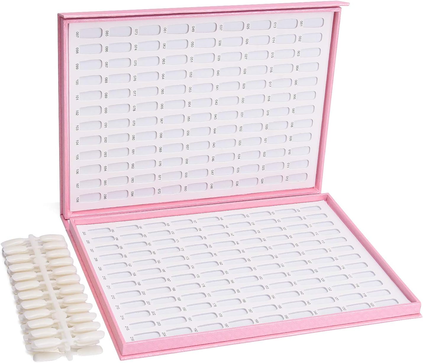 216 NAIL TIPS COLOR CHART DISPLAY BOOK