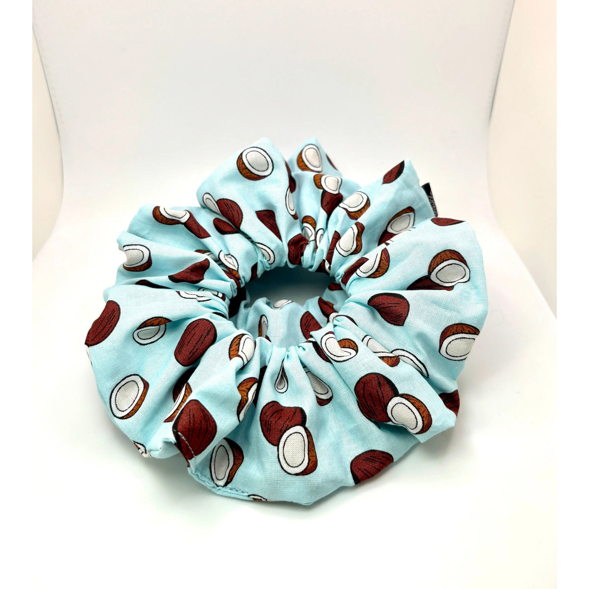 Coconut Summer Scrunchie