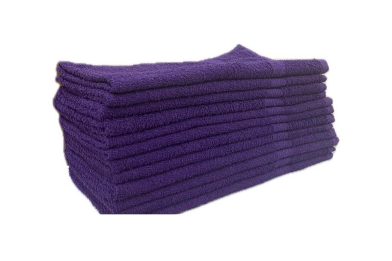 PREMIUM 100% COTTON TOWELS 16X27 - 12PCS/BAG