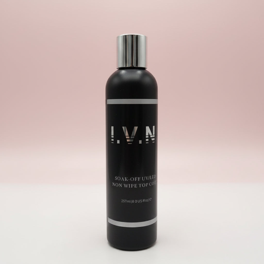 IVN GEL NO CLEANSE TOP COAT 8OZ.
