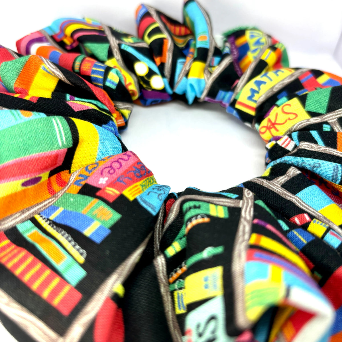 Books School Scrunchie