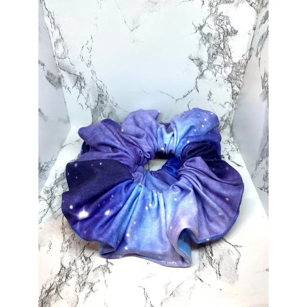 Galaxy Knit Scrunchie