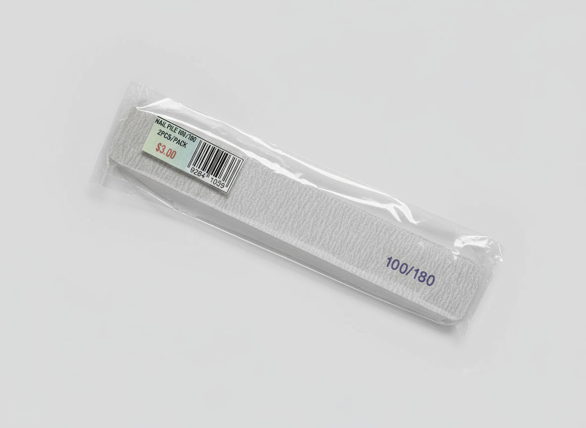 MK JUMBO NAIL FILE 100/180 (2PCS/PACK)