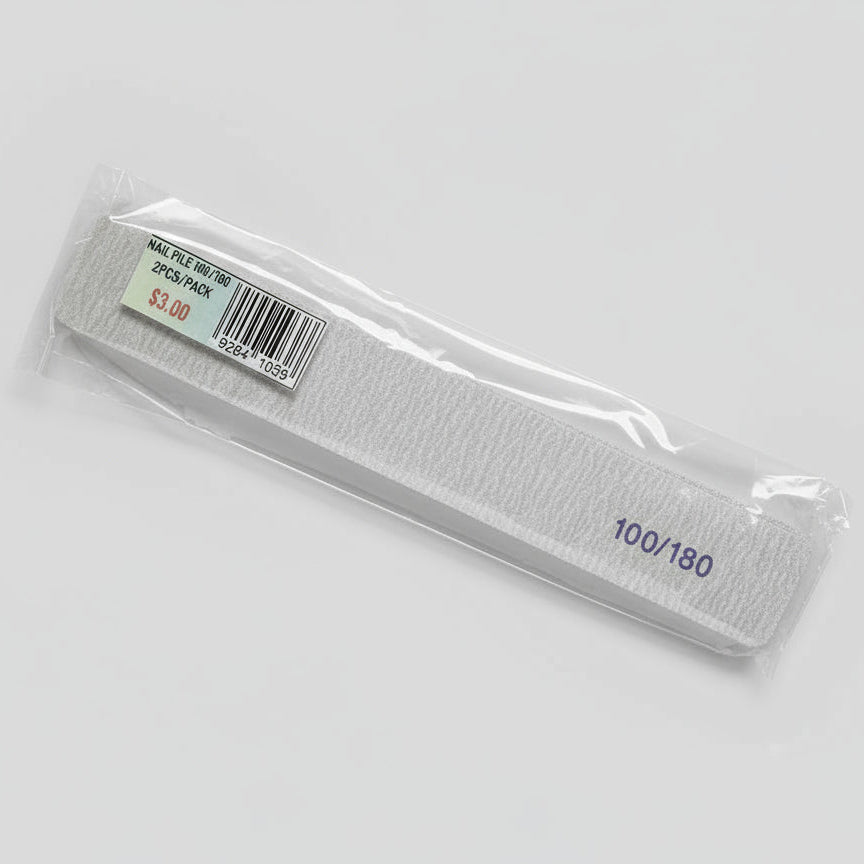 MK JUMBO NAIL FILE 100/180 (2PCS/PACK)