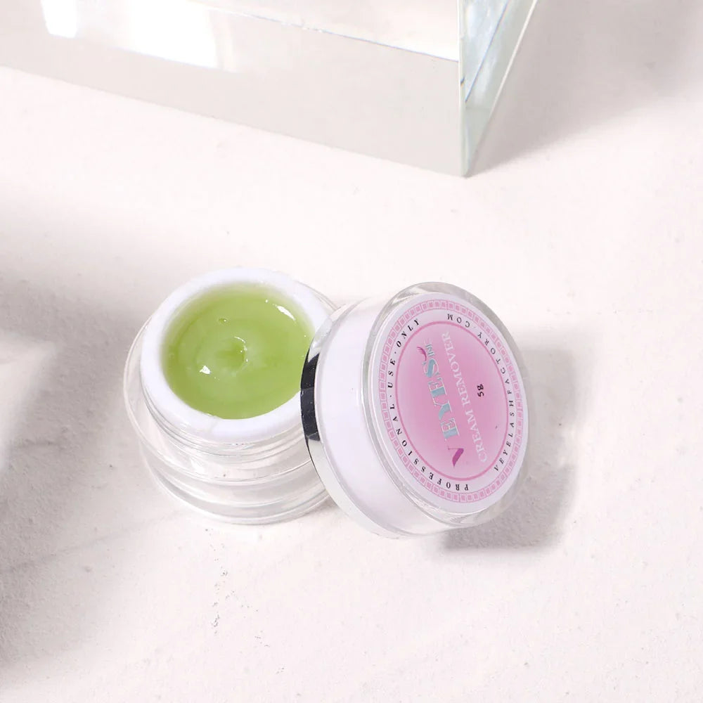 Veyes Inc Eyelash Extensions Cream Remover Veyelash Aloe Ingredients Eyelashes Glue Remover soft Gentle Remover For Makeup