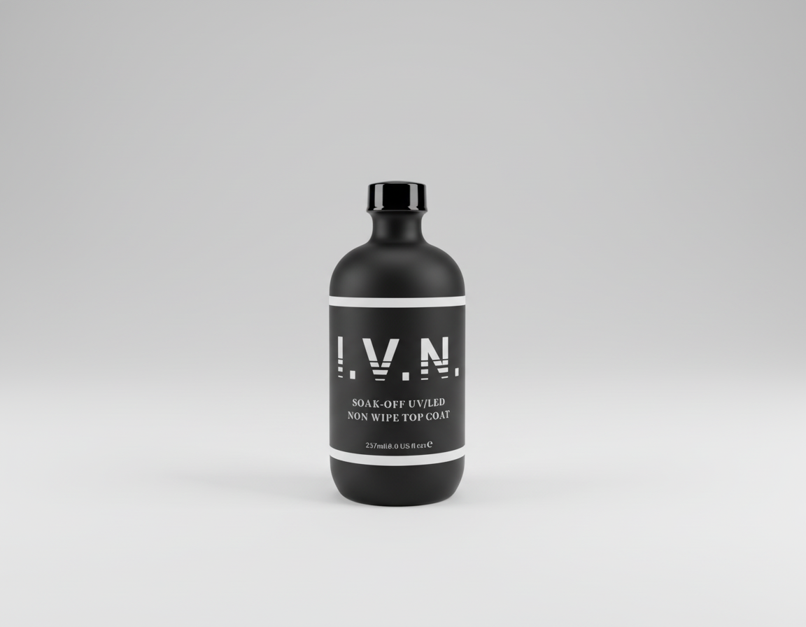 IVN GEL NO CLEANSE TOP COAT 8 OZ.
